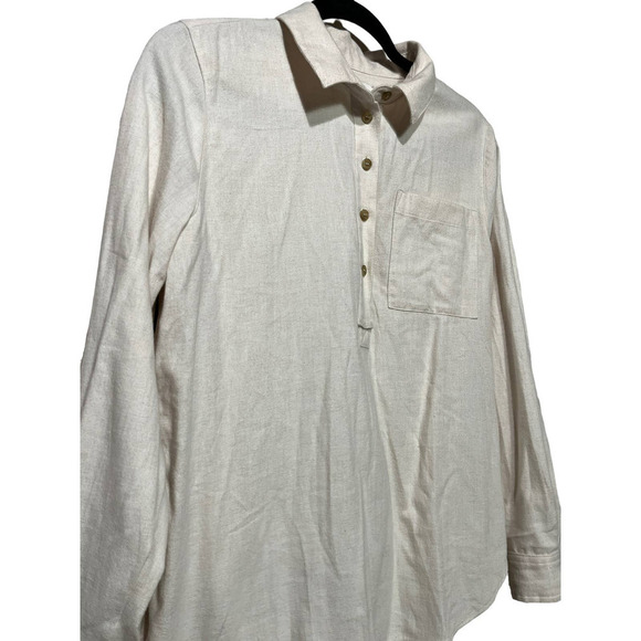 Madewell Flannel Classic EX-Boyfriend Popover Shirt - Picture 5 of 14